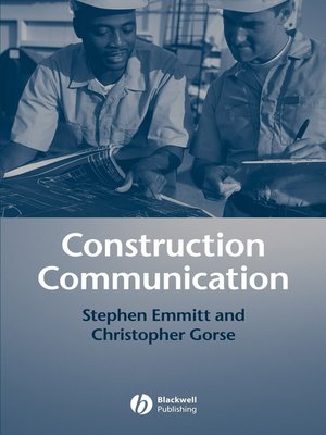 cover image of Construction Communication